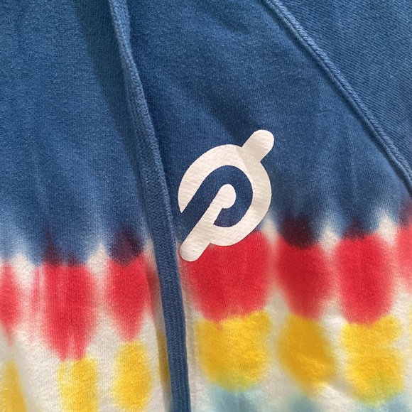 Tie Dye Peloton hoodie Sweatshirt small (spiritual gangster) - Picture 3 of 7